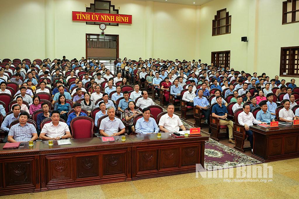 Tập huấn nghiệp vụ công tác kiểm tra, giám sát và thi hành kỷ luật trong Đảng năm 2023