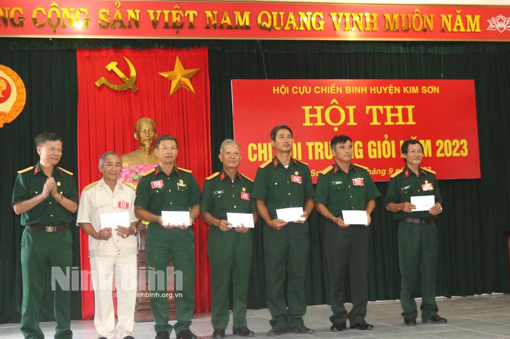 Hội Cựu chiến binh Kim Sơn tổ chức Hội thi "Chi hội trưởng CCB giỏi" năm 2023
