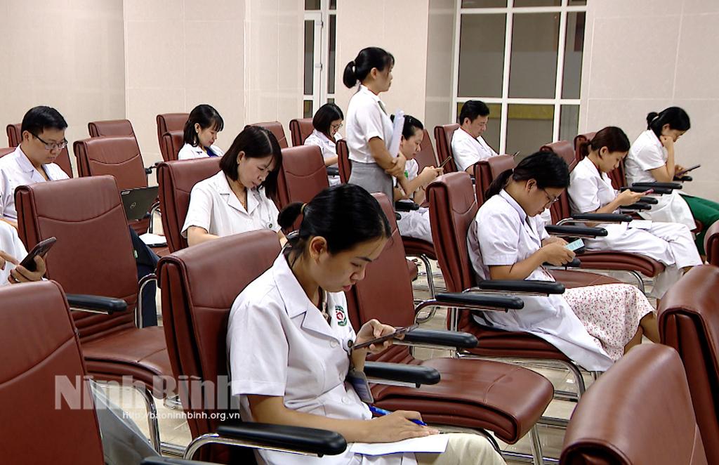 Hội thi Trưởng khoa quản lý giỏi Bệnh viện Sản Nhi Ninh Bình lần thứ I