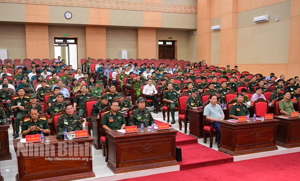 Huyện Kim Sơn khai mạc diễn tập khu vực phòng thủ năm 2023