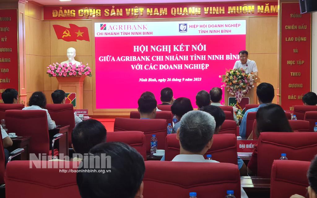 Agribank chi nhánh tỉnh Ninh Bình: Luôn đồng hành cùng doanh nghiệp