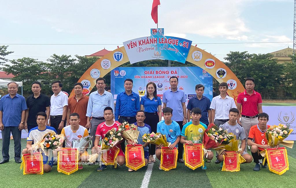 160 cầu thủ tham dự Giải bóng đá Yên Khánh League -S1 năm 2023