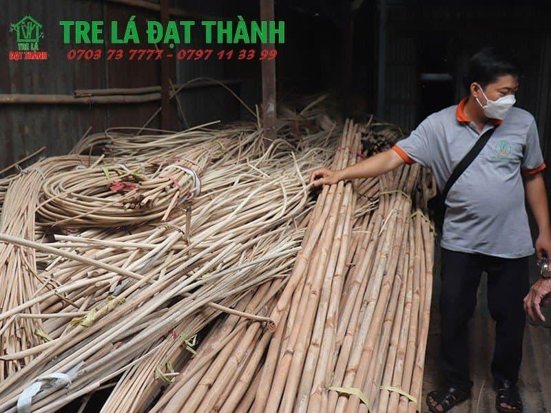 Quy trình sản xuất mây tre đan truyền thống từ nguyên liệu đến hoàn thiện