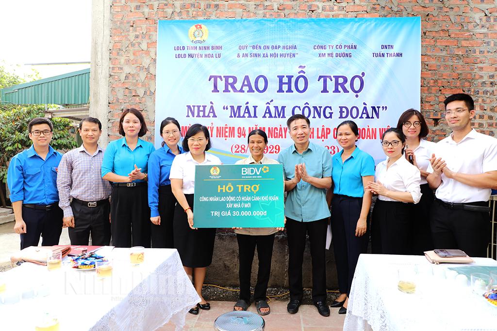 "Mái ấm công đoàn" mang niềm vui đến người lao động