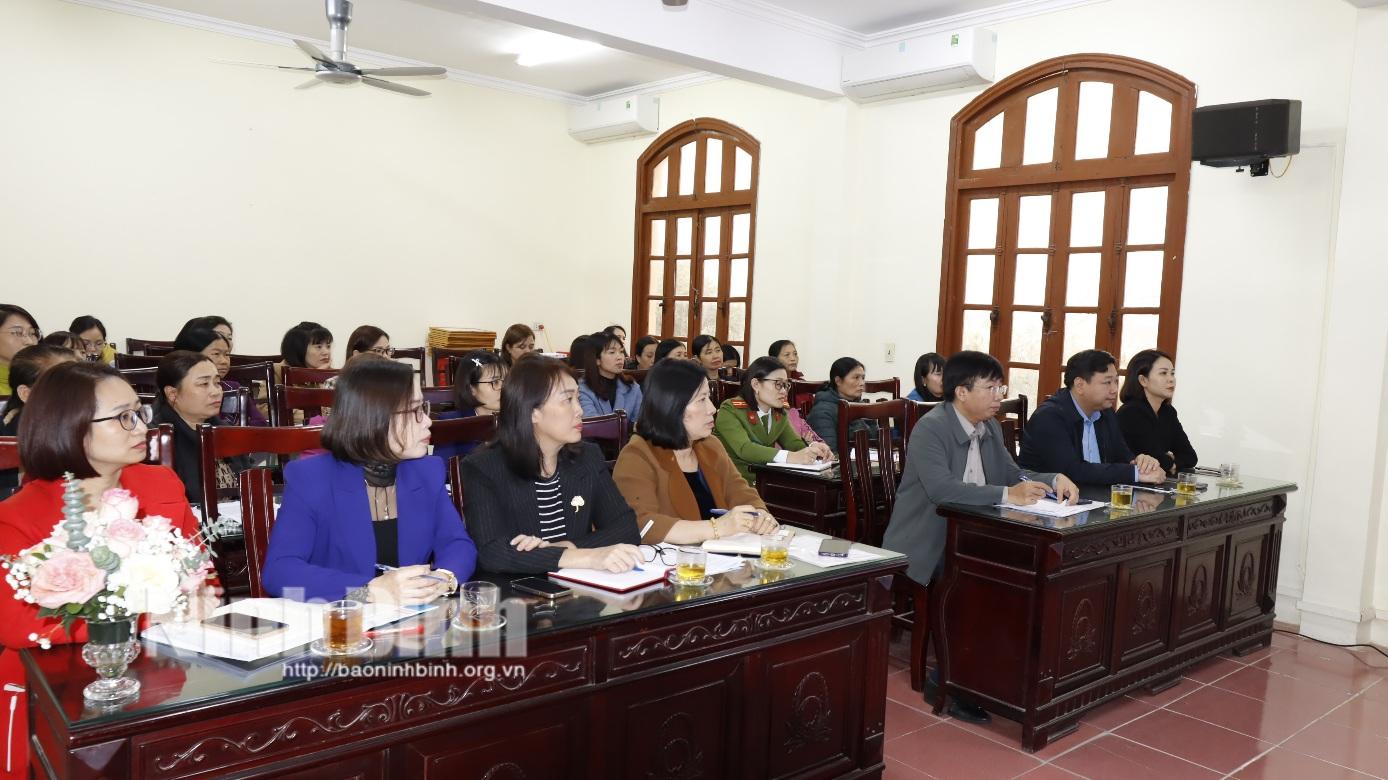 Hội Liên hiệp Phụ nữ huyện Hoa Lư triển khai nhiệm vụ năm 2024