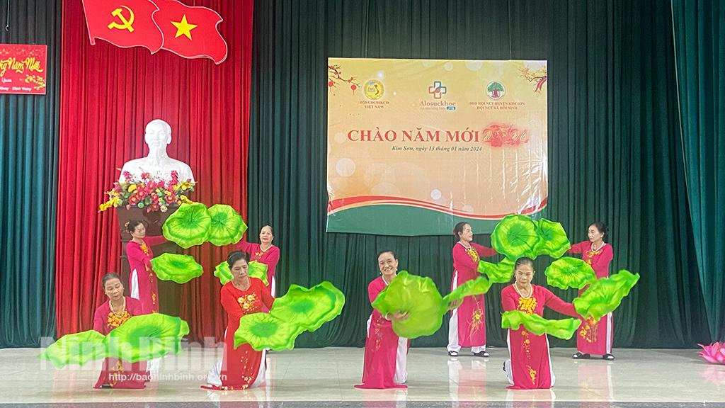Hội Người cao tuổi tỉnh tổ chức chương trình "Chào năm mới 2024"