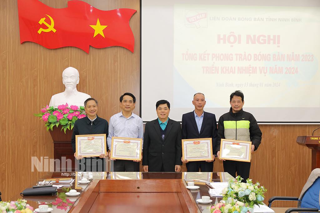 Tổng kết phong trào bóng bàn năm 2023