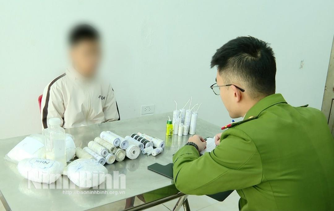 Xử lý 33 trường hợp thanh, thiếu niên vi phạm về pháo