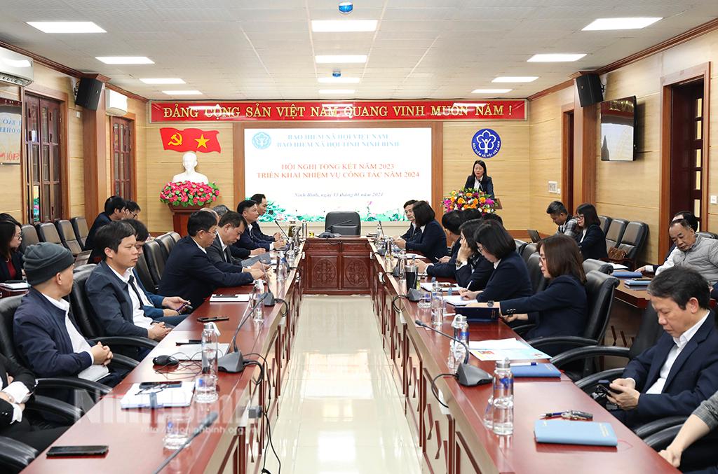 Bảo hiểm xã hội tỉnh triển khai nhiệm vụ năm 2024