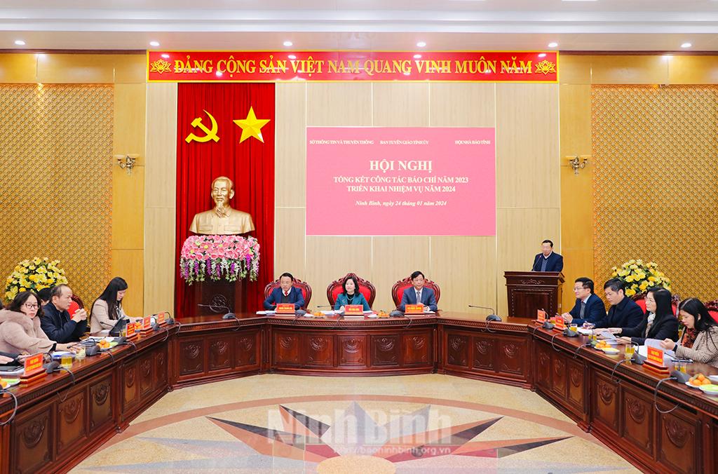Triển khai công tác báo chí năm 2024