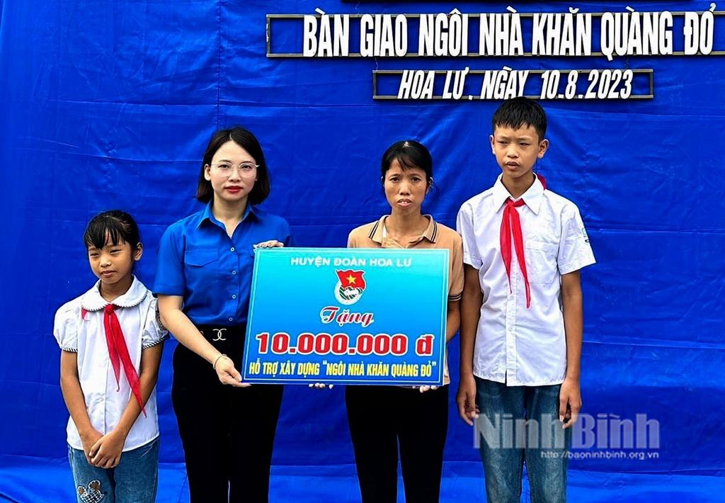 Hoa Lư: Lan tỏa hình ảnh áo xanh tình nguyện vì cuộc sống cộng đồng