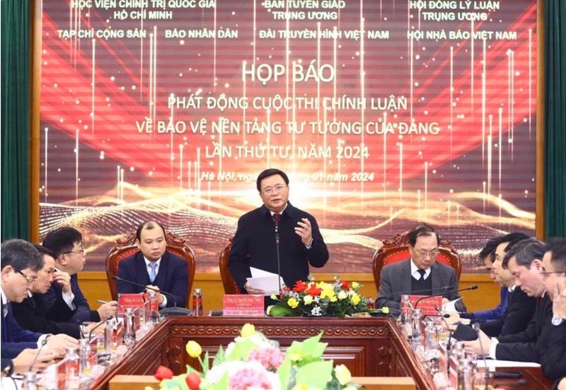 Phát động Cuộc thi chính luận về bảo vệ nền tảng tư tưởng của Đảng lần thứ tư