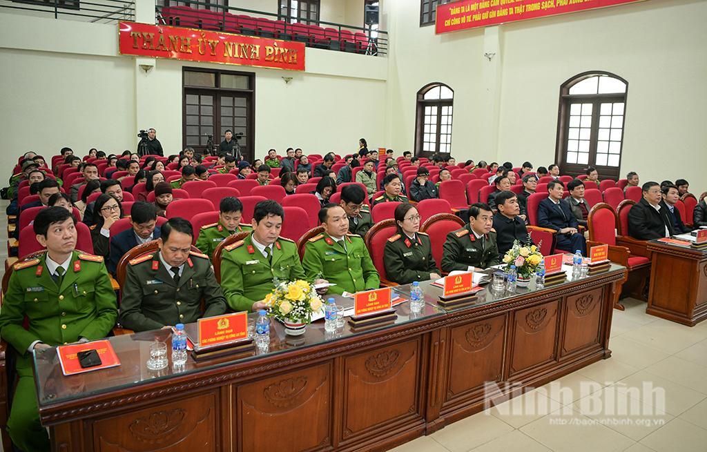 Thành phố Ninh Bình tổng kết công tác xây dựng phong trào Toàn dân bảo vệ an ninh Tổ quốc