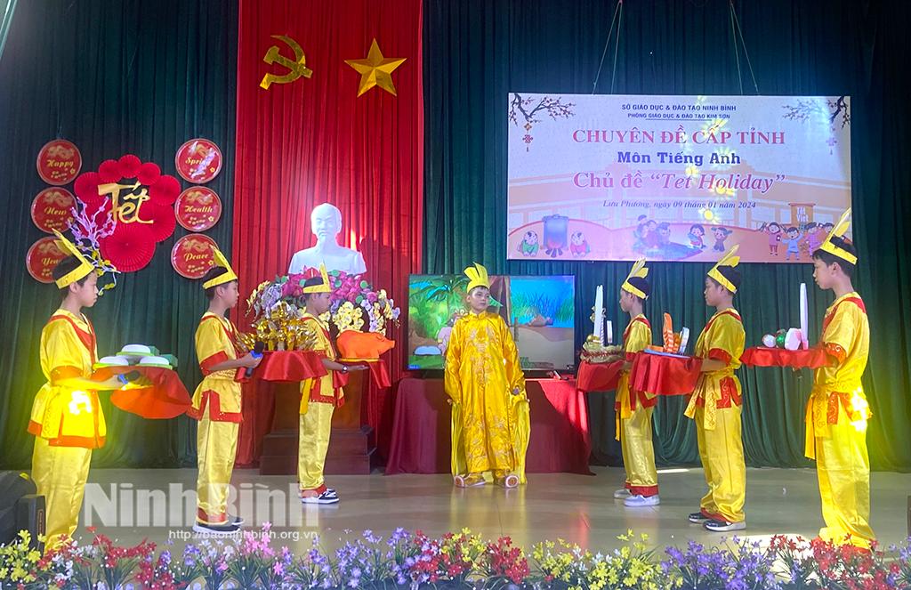 Kim Sơn tổ chức chuyên đề cấp tỉnh môn Tiếng Anh