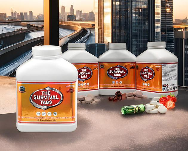 The Survival Tabs thực phẩm chức năng hỗ trợ thay thế bữa ăn, nâng cao sức khỏe hiệu quả