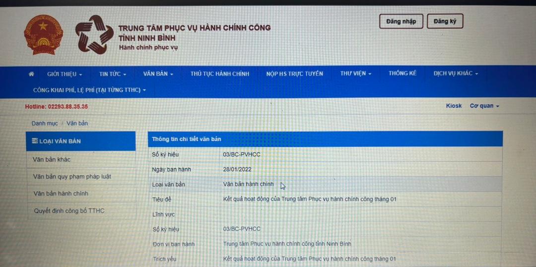 Tổ chức thực hiện "Tuần dịch vụ công trực tuyến"