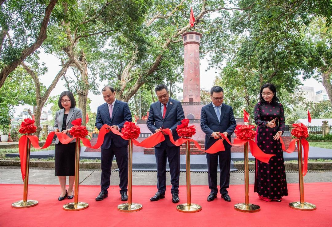 Triển lãm tương tác cột cờ Hà Nội kỷ niệm 70 năm Ngày giải phóng Thủ đô