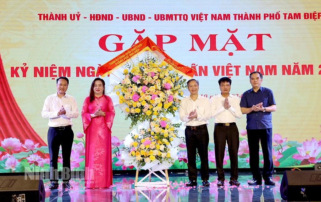 Thành phố Tam Điệp kỷ niệm Ngày Doanh nhân Việt Nam