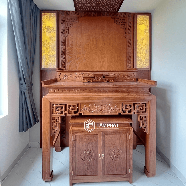 Bàn thờ gia tiên và những lưu ý khi thờ ông bà tổ tiên tại nhà