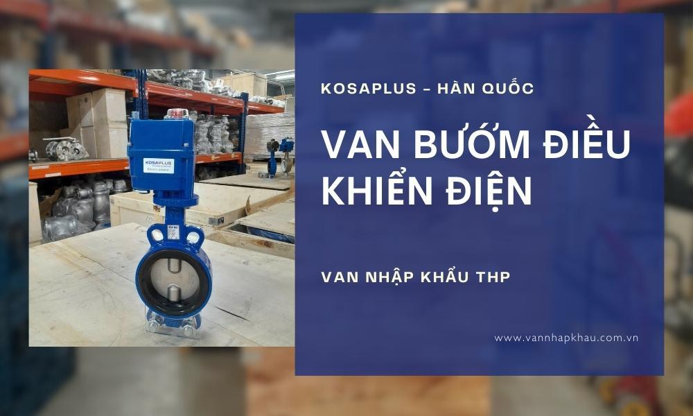 Van nhập khẩu THP: Van bướm điều khiển bằng điện | Hàn Quốc - Đài Loan
