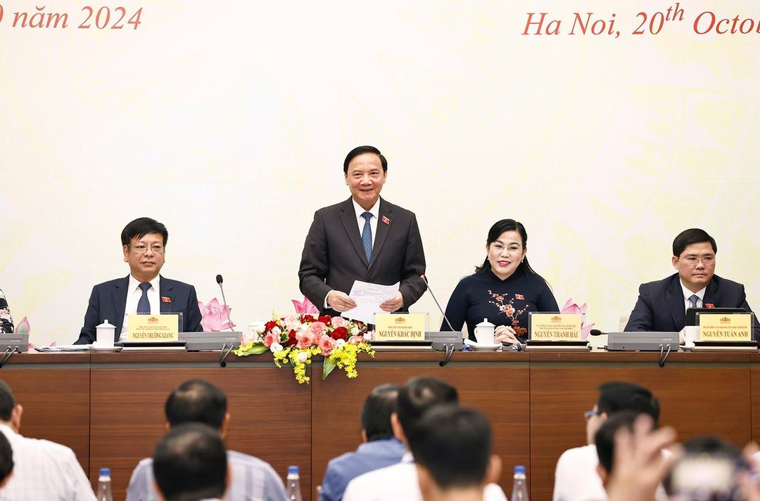 Quốc hội thực hiện quy trình bầu Chủ tịch nước vào ngày 21/10