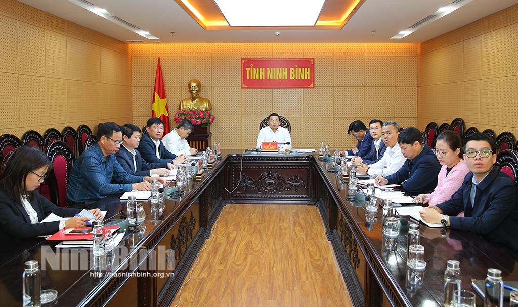 Hội nghị giao ban trực tuyến về tiến độ triển khai Dự án đường dây 500 kV mạch 3 từ Quảng Trạch đến Phố Nối