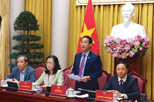 Công bố Lệnh của Chủ tịch nước đối với 2 luật vừa được thông qua