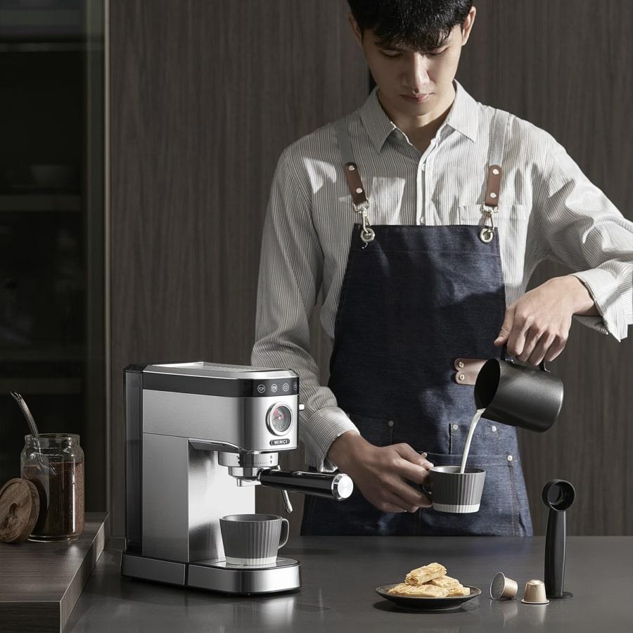 Máy pha cà phê tự động gia đình loại nào tốt?