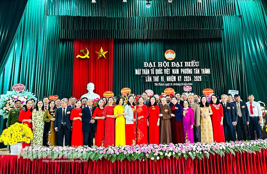 Thành phố Ninh Bình tập trung chỉ đạo tổ chức Đại hội MTTQ Việt Nam các cấp