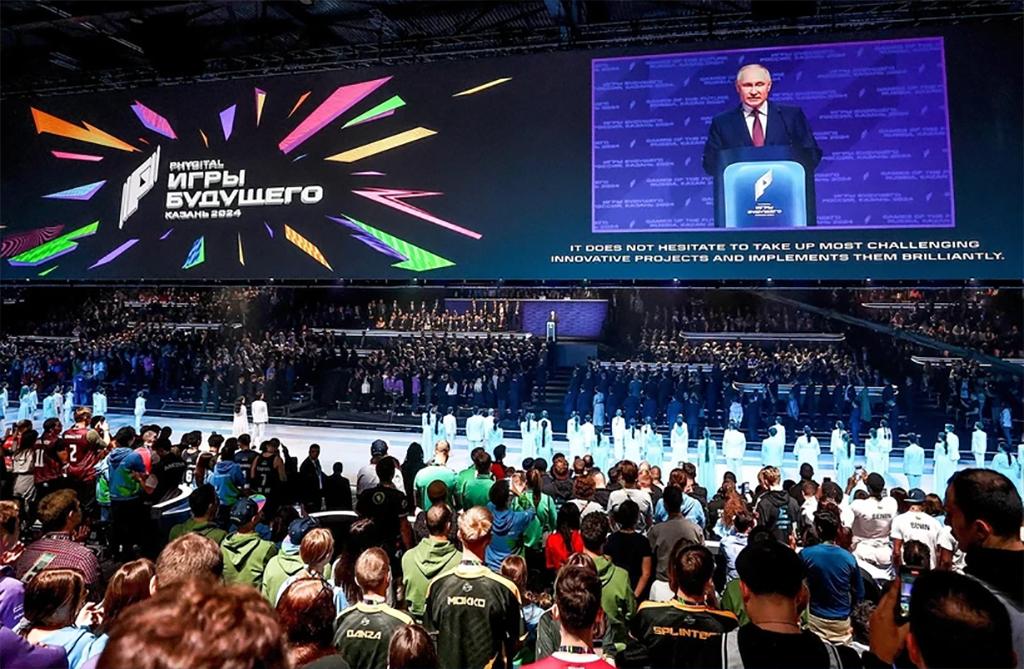 Nga lần đầu tiên tổ chức "Thế vận hội của tương lai"