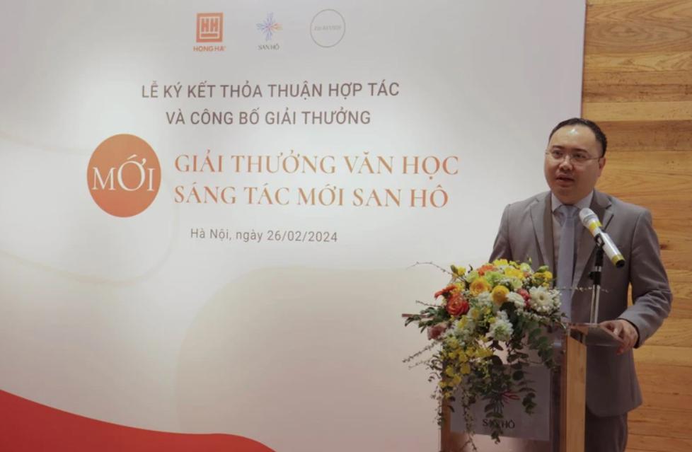 Công bố Giải thưởng văn học sáng tác mới San Hô lần thứ nhất
