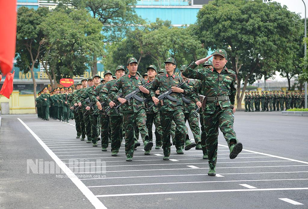 Các địa phương, đơn vị tổ chức ra quân huấn luyện năm 2024
