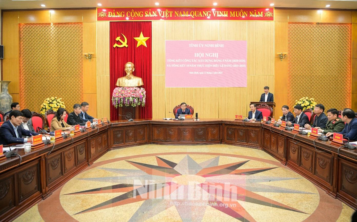 Tổng kết công tác xây dựng Đảng 5 năm (2020-2025) và tổng kết 15 năm thực hiện Điều lệ Đảng (2011-2025)