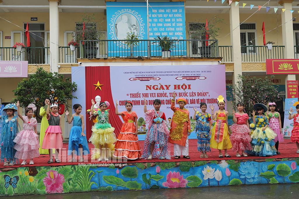 Ngày hội "Thiếu nhi vui khỏe, tiến bước lên đoàn" huyện Hoa Lư