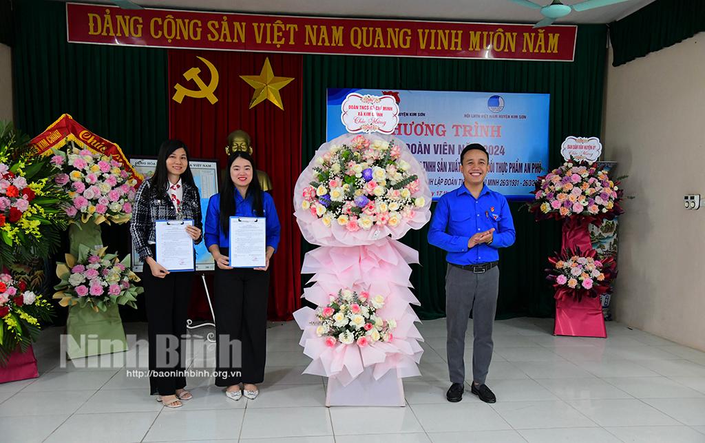 Tổ chức Ngày đoàn viên và ra mắt Chi đoàn, Chi hội Công ty TNHH sản xuất và phân phối thực phẩm An Phú