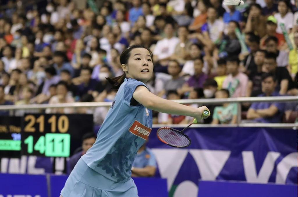 Nguyễn Thùy Linh đặt quyết tâm cho Giải Cầu lông Thụy Sĩ Mở rộng 2004