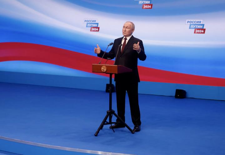 Ông Putin tái đắc cử Tổng thống Nga