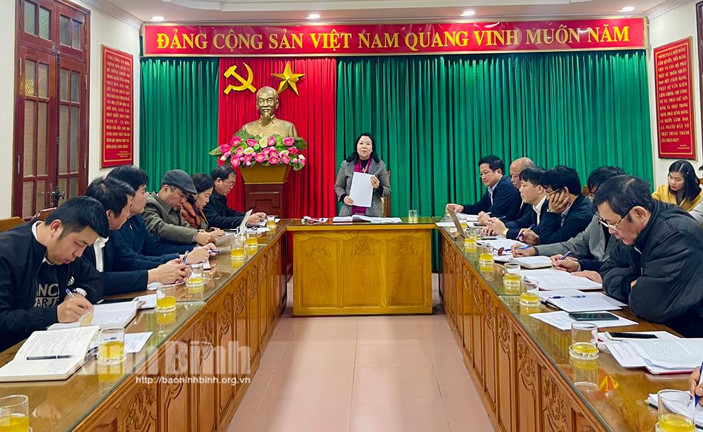 Giao ban công tác báo chí, tuyên truyền tháng 2