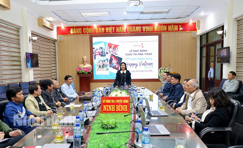 Phát động cuộc thi ảnh, video "Việt Nam hạnh phúc-Happy Vietnam 2024"