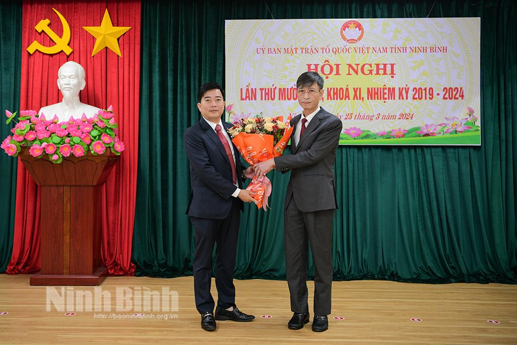 Hiệp thương chọn cử chức danh Phó Chủ tịch Ủy ban MTTQ Việt Nam tỉnh