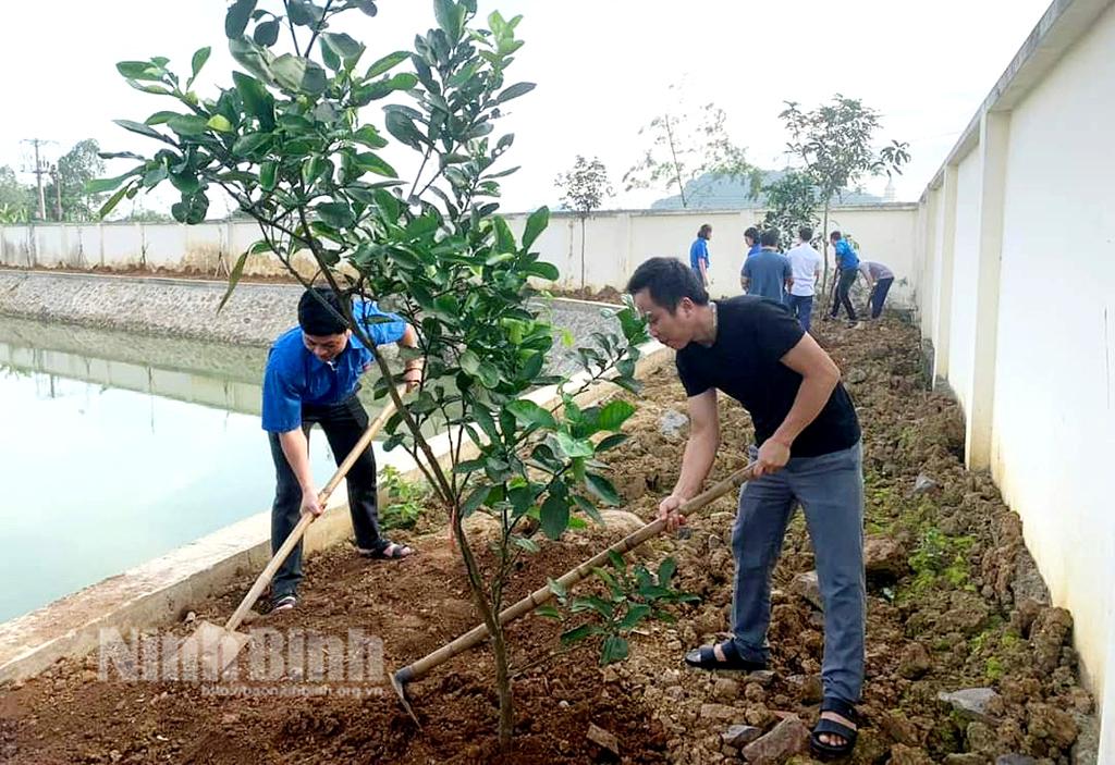 Ngành Y tế Ninh Bình phát động hưởng ứng Chương trình trồng mới 1 tỷ cây xanh
