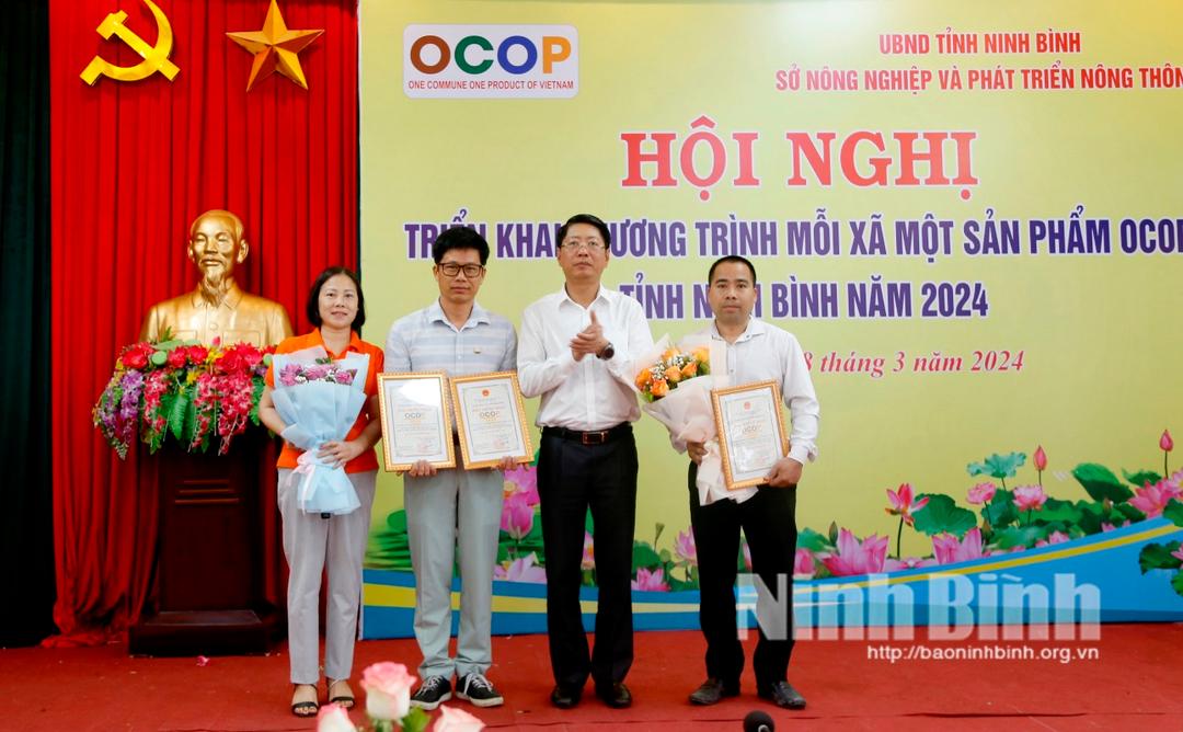 Triển khai Chương trình mỗi xã một sản phẩm tỉnh Ninh Bình năm 2024