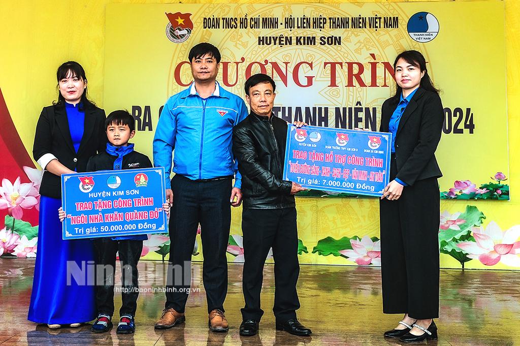Tuổi trẻ Kim Sơn khởi động Tháng Thanh niên năm 2024