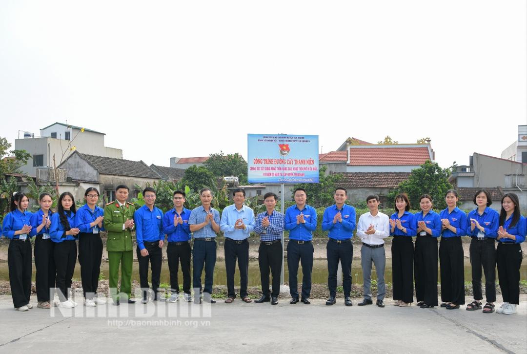 Huyện đoàn Yên Khánh tổ chức các hoạt động hưởng ứng Tháng Thanh niên