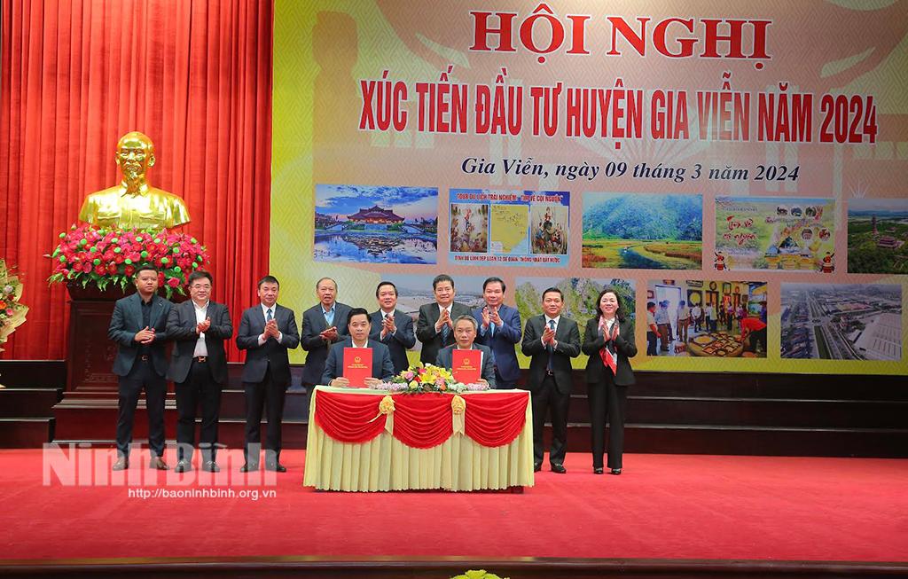 Hội nghị xúc tiến đầu tư huyện Gia Viễn năm 2024