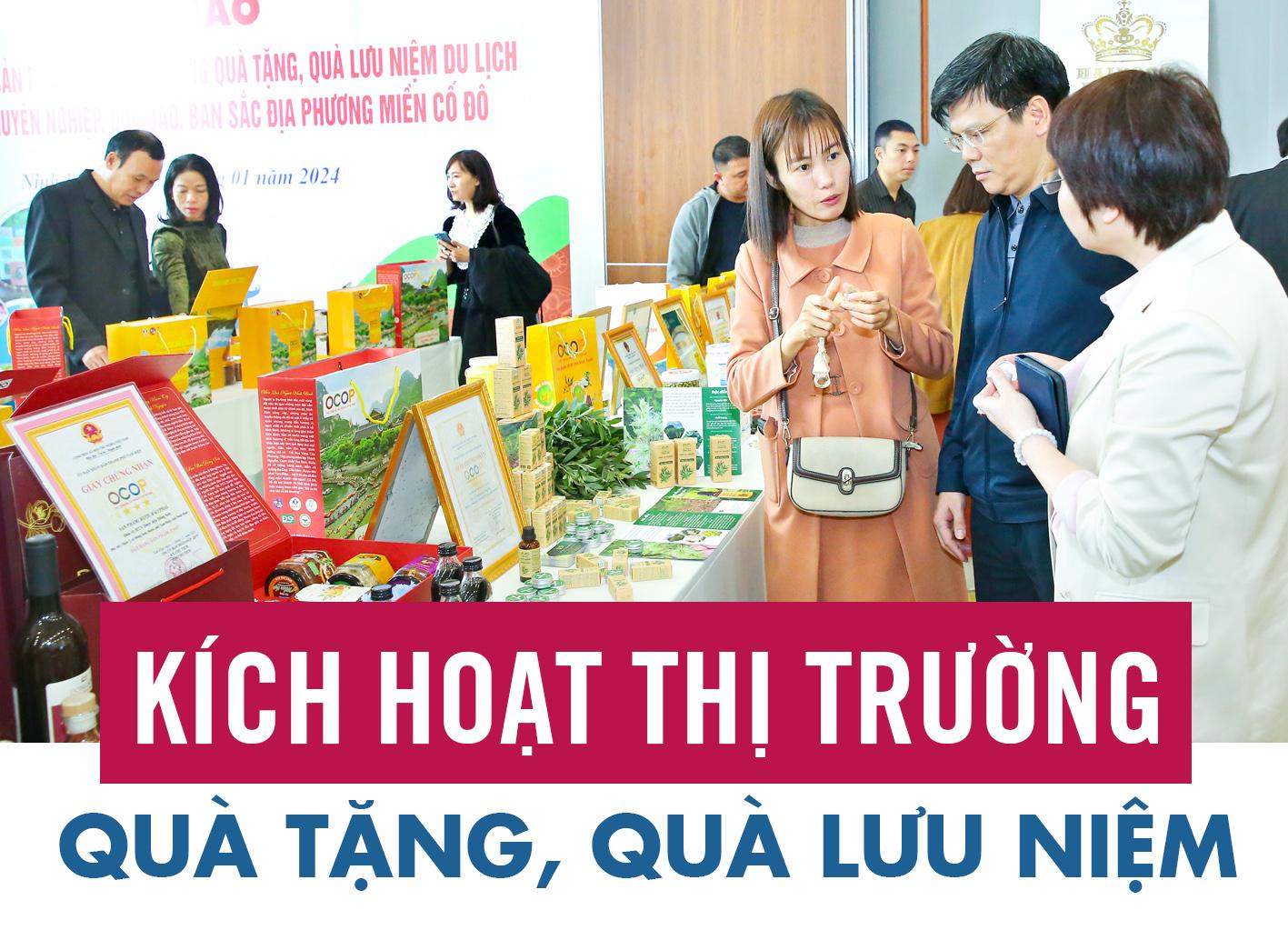 {Emagazine} - Kích hoạt thị trường quà tặng, quà lưu niệm để nâng tầm du lịch Ninh Bình