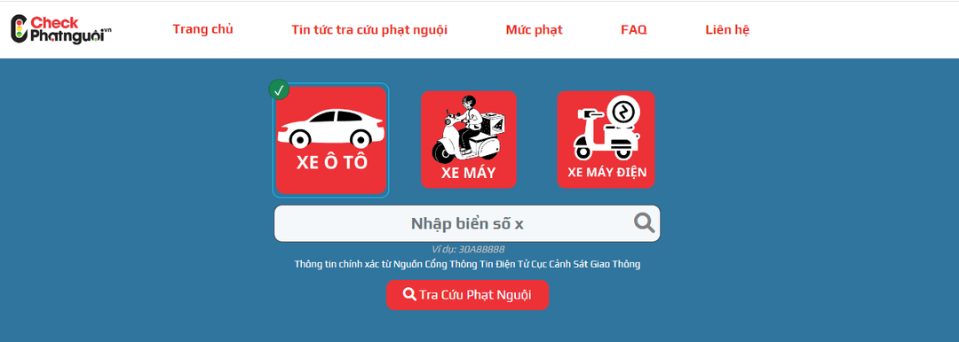 4 cách tra cứu phạt nguội Online nhanh nhất