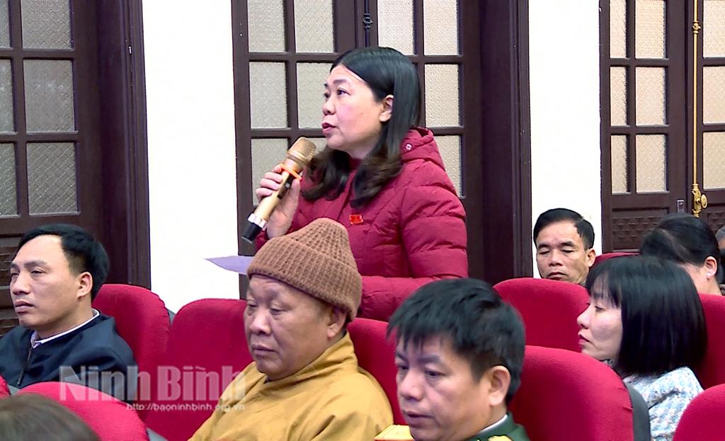 HĐND thành phố Ninh Bình: Đổi mới, nâng cao chất lượng thảo luận, chất vấn