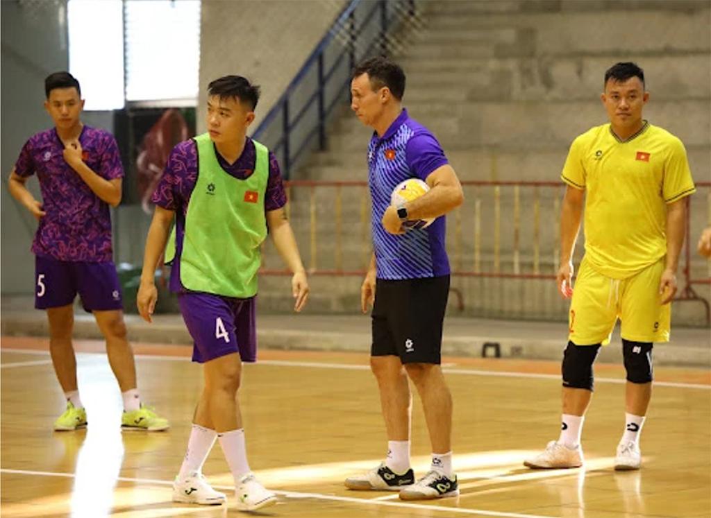 Đội tuyển Futsal Việt Nam sẵn sàng cho Vòng chung kết Futsal châu Á