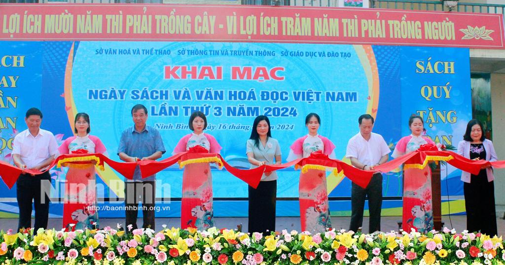 Khai mạc Ngày sách và văn hóa đọc Việt Nam lần thứ 3, năm 2024